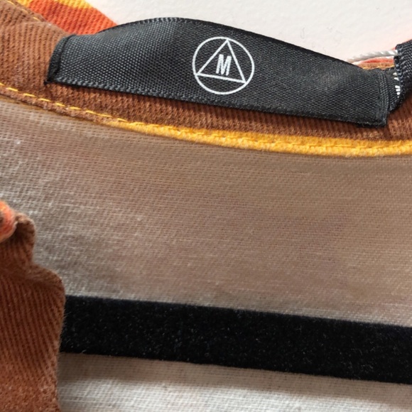 ORANGE CAMO SHIRT DRESS 🍊 - Picture 2 of 3